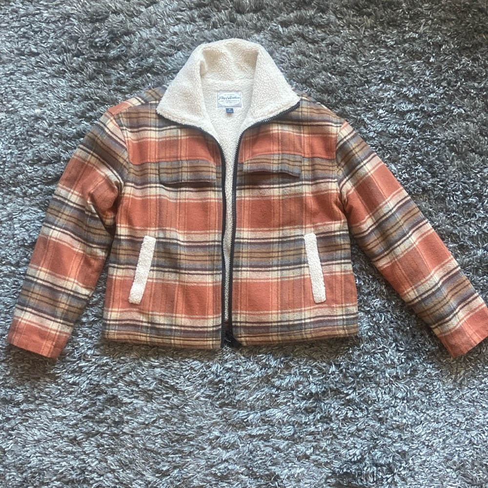 Flag & Anthem plaid jacket size M